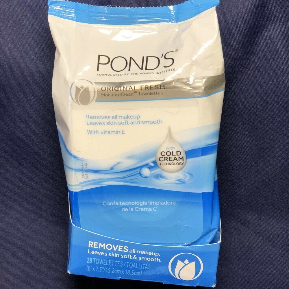 💐 Ponds Cleansing Towelettes Original Fresh 30